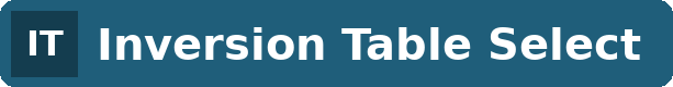 Inversion Table Select